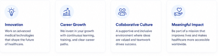 Innovation, Career Growth, Collaborative Culture, Meaningful Impact